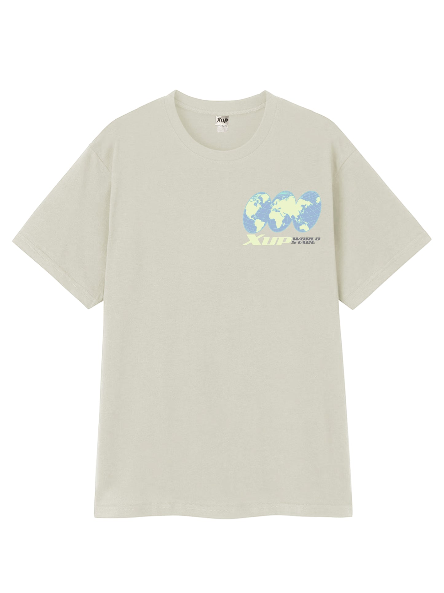 XUP WORLD Tshirt sand beige