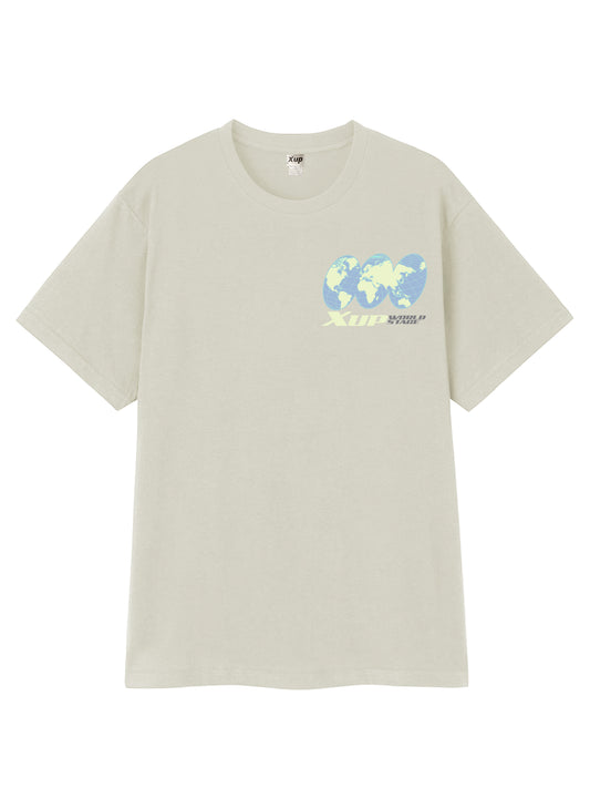 XUP WORLD Tshirt sand beige