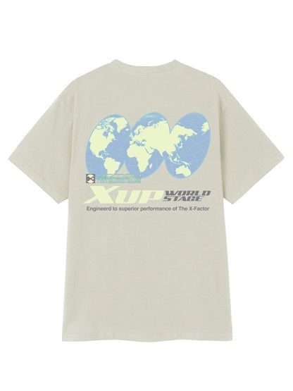 XUP WORLD Tshirt sand beige